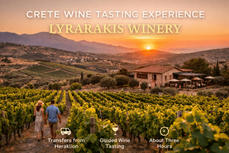 Wine Tasting Experience @ Lyrarakis Winery – Shuttle Transfer Service Included – 602406